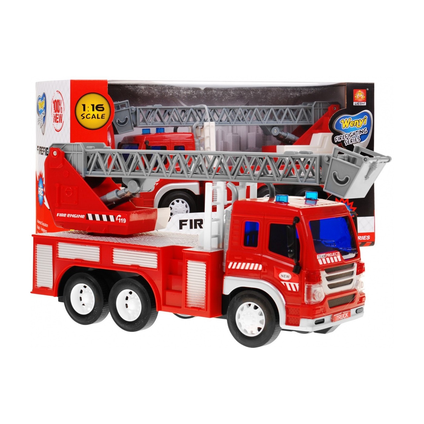 R C Truck Fire