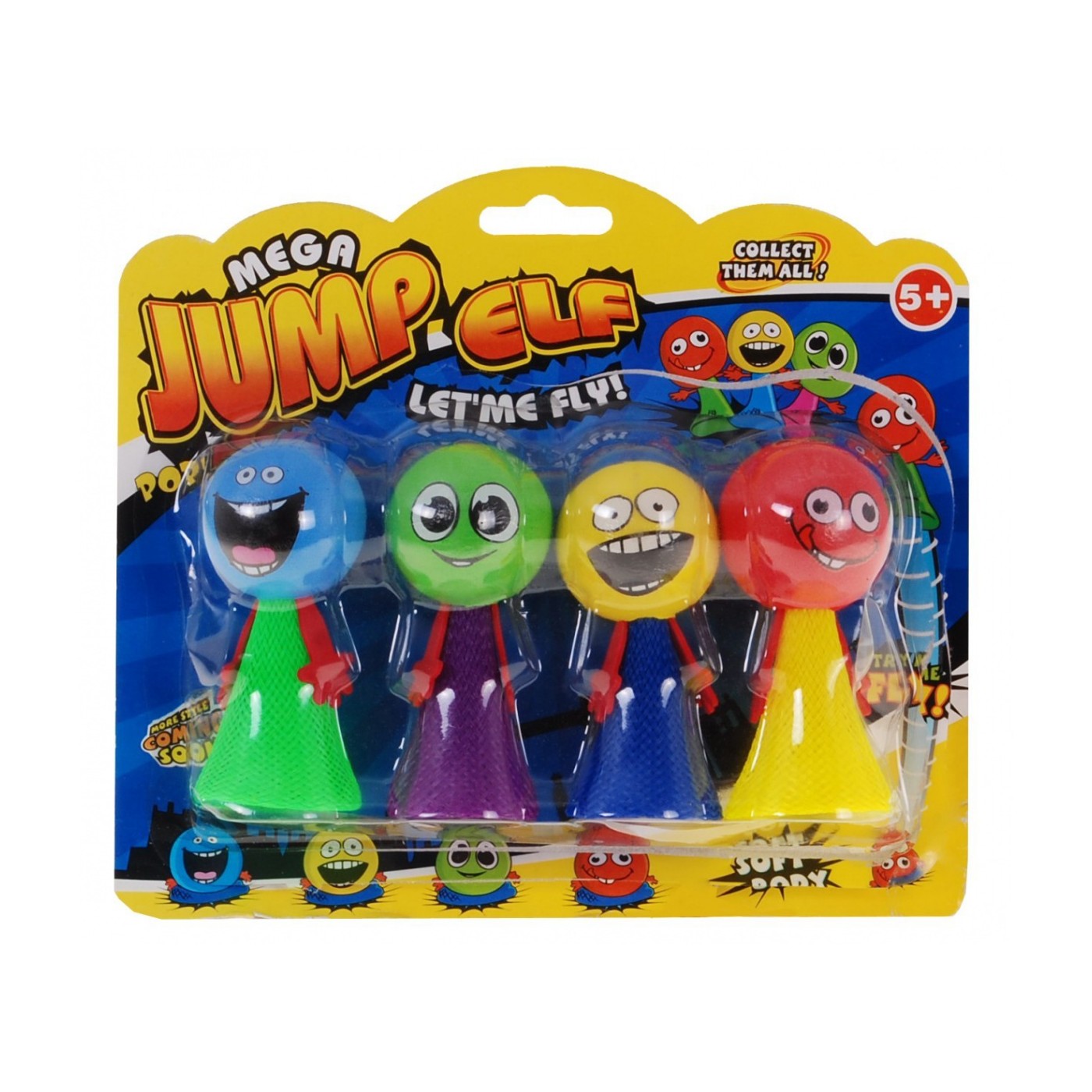 Leaping Elf 4 Pack