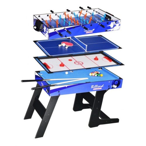 Folding table for games 4 in 1