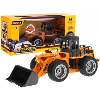 Bulldozer R/C 2,4 G Metal Spoon 1:18