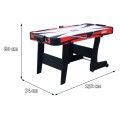 AirHockey Red Table 152x74x80 cm