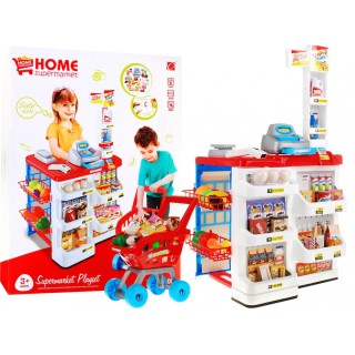 Supermarket Store Stroller Red