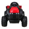 Tractor Titanium With Trailer Red
