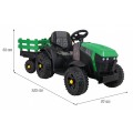 Tractor Titanium With Trailer Green