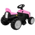 Tractor with Trailer Pink