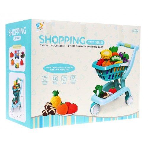 Trolley, shopping basket + accessories