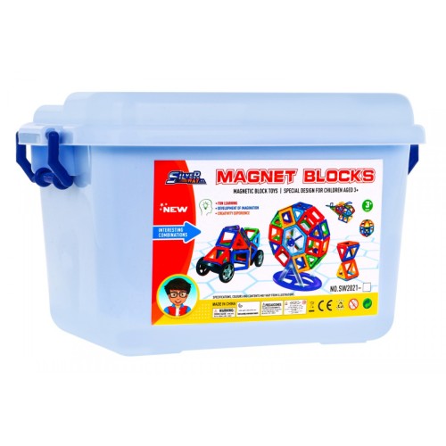 Giga Magnetic Brick Set 117el
