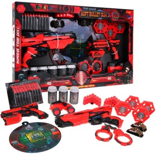 A set of Pistols on Foam Accessories