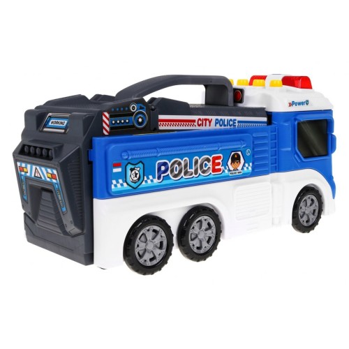 Police van Set and Parking