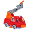 Set Of Fire Brigade Ambulance