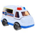 Set Of Fire Brigade Ambulance