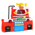 Set Of Fire Brigade Ambulance