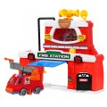 Set Of Fire Brigade Ambulance