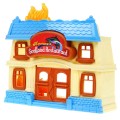 Set Of Fire Brigade Ambulance