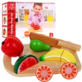 Set Of Cutting Wood Fruits Vegetables Board