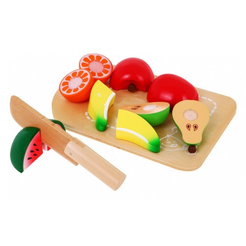 Set Of Cutting Wood Fruits Vegetables Board