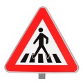 Road signs 80 cm, 5 Pcs