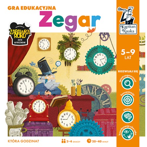 Gra Edukacyjna „Zegar”