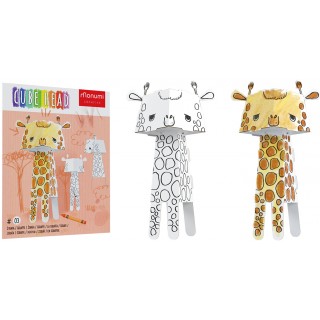 3D Giraffe coloring book