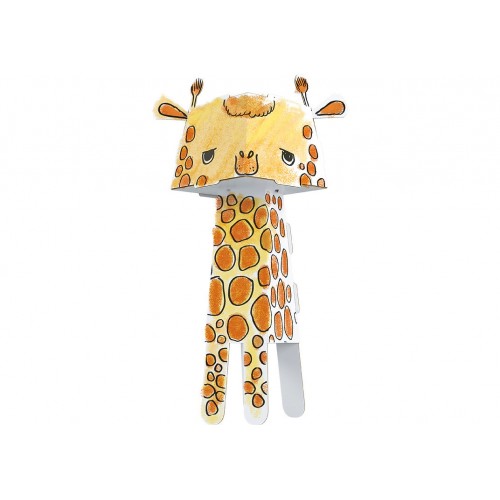 3D Giraffe coloring book