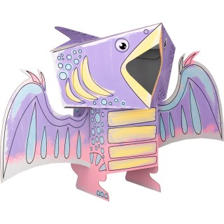3D Pterodactylus coloring book