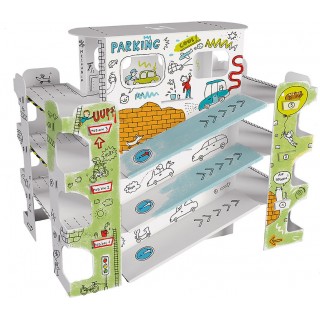 3D XXL Parking coloring book