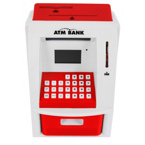 ATM Cash Machine Red PL