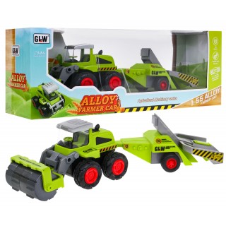 Metal Roller with Trailer