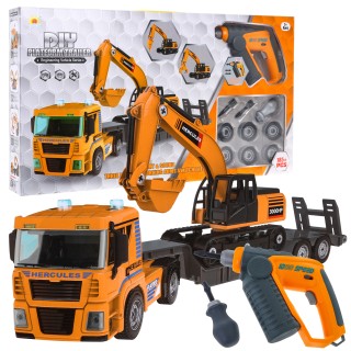 Set Truck + Excavator For Twisting 185el