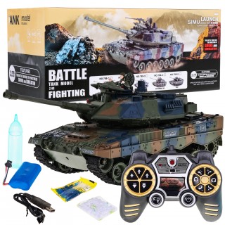 R/C tank 2.4 G with the smoke 1:18 Shield Green