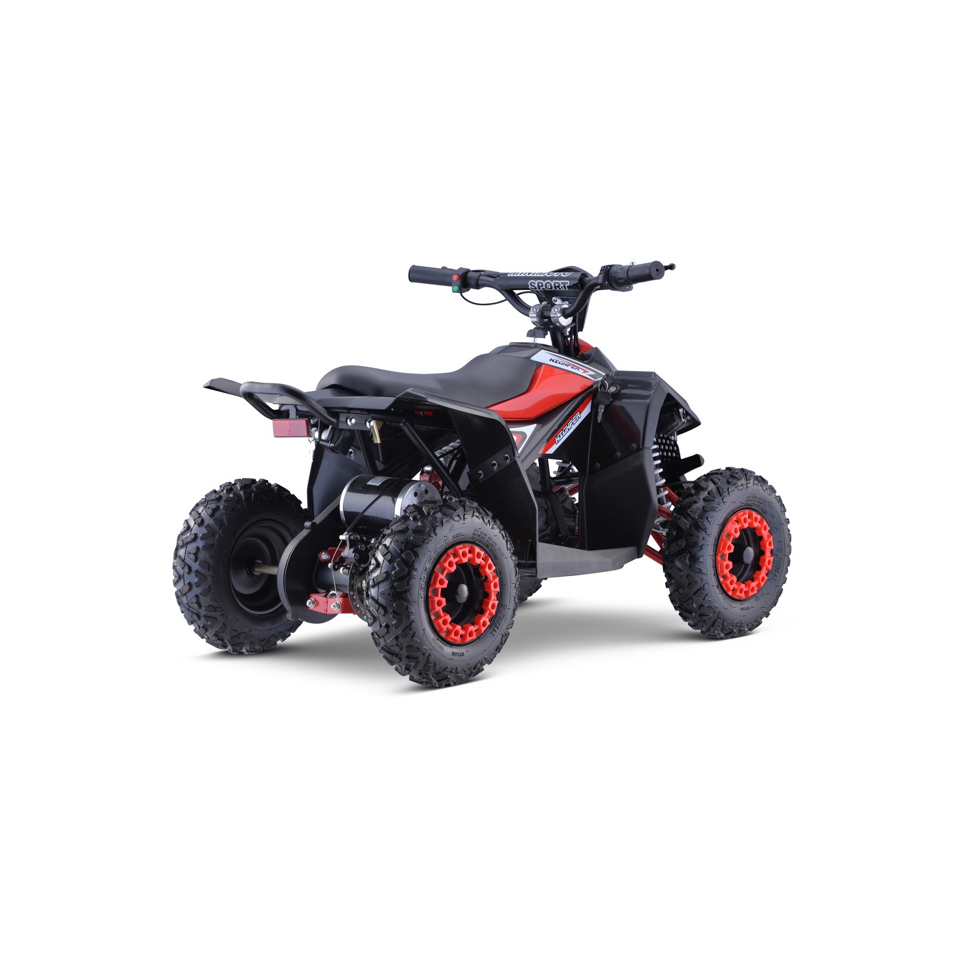 Quad E-STAR vehicle Red