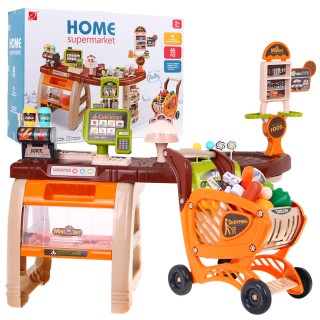 Large Supermarket Shop Trolley