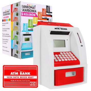ATM Cash Machine Red PL
