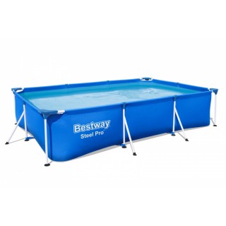 Rectangular rack pool 300 x 201 x 66 cm