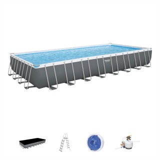 Rack swimming pool 31FT 956x488x132cm POWERSteel Pompa Piask