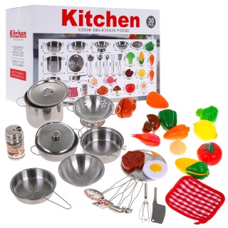 Metal Kitchen Pots + Accessories