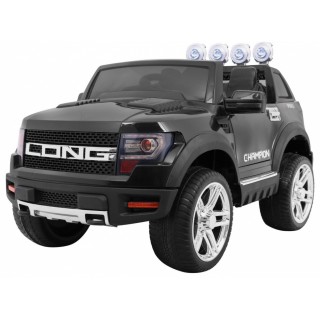 Vehicle LONG Black Plastic Seat