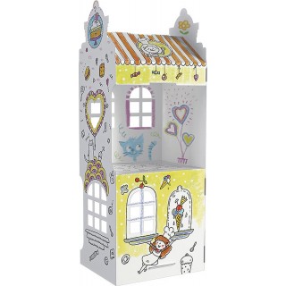 3D coloring page House of Delicious Street 9
