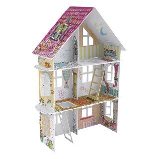 3D House XXL coloring book