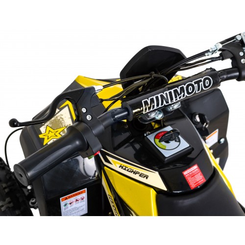 Quad E-STAR vehicle Yellow