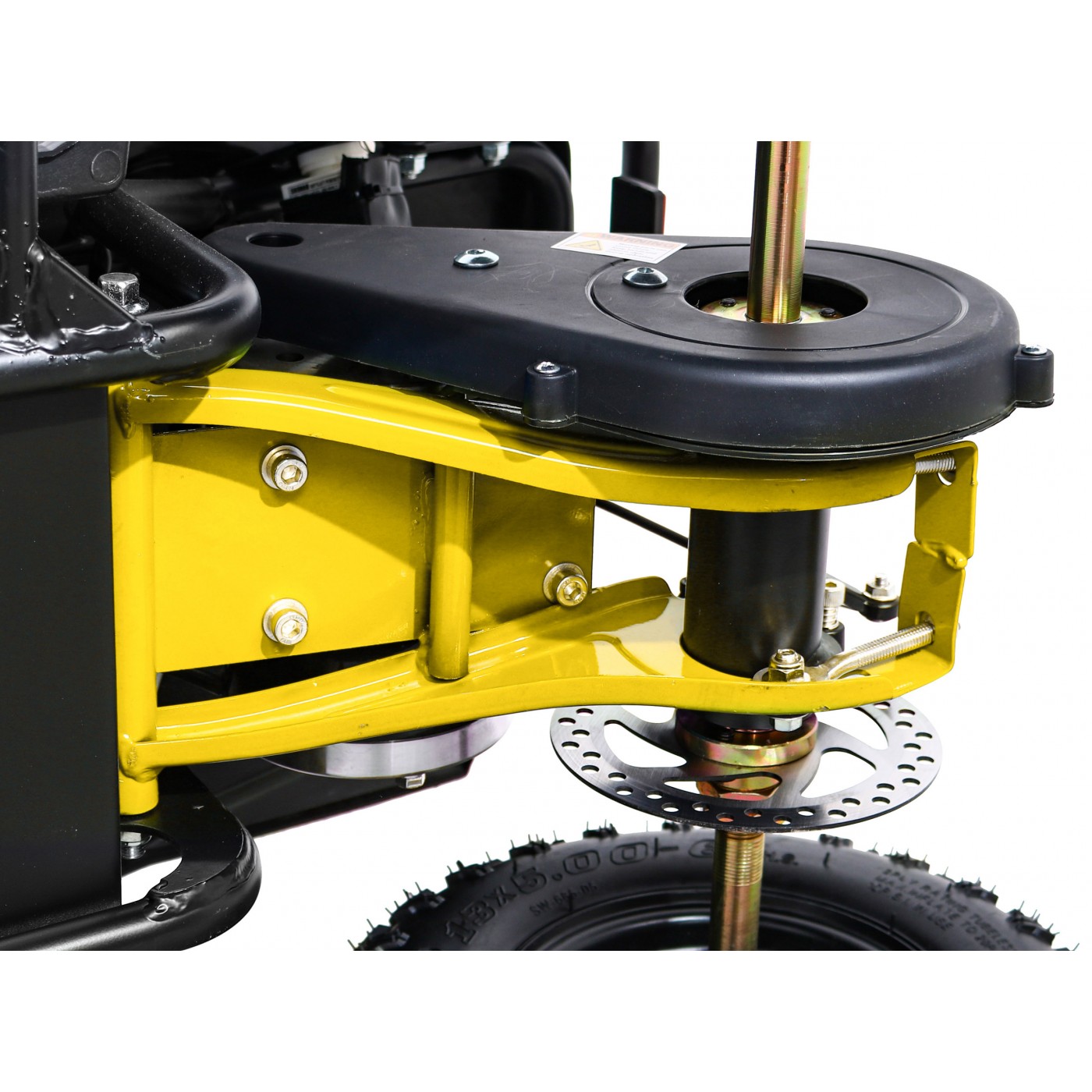 Quad E-STAR vehicle Yellow