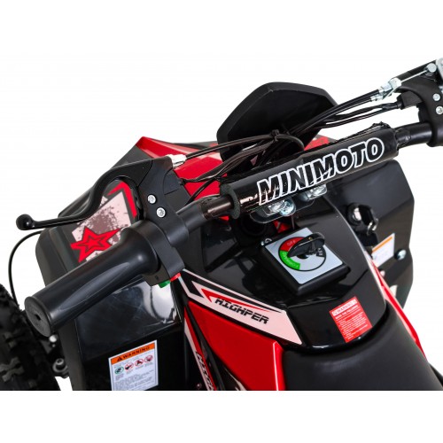 Quad E-STAR vehicle Red