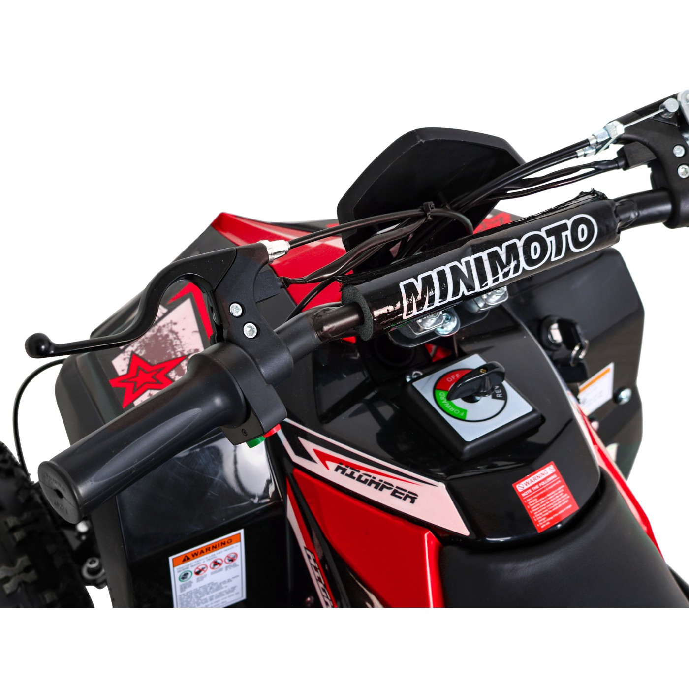 Quad E-STAR vehicle Red