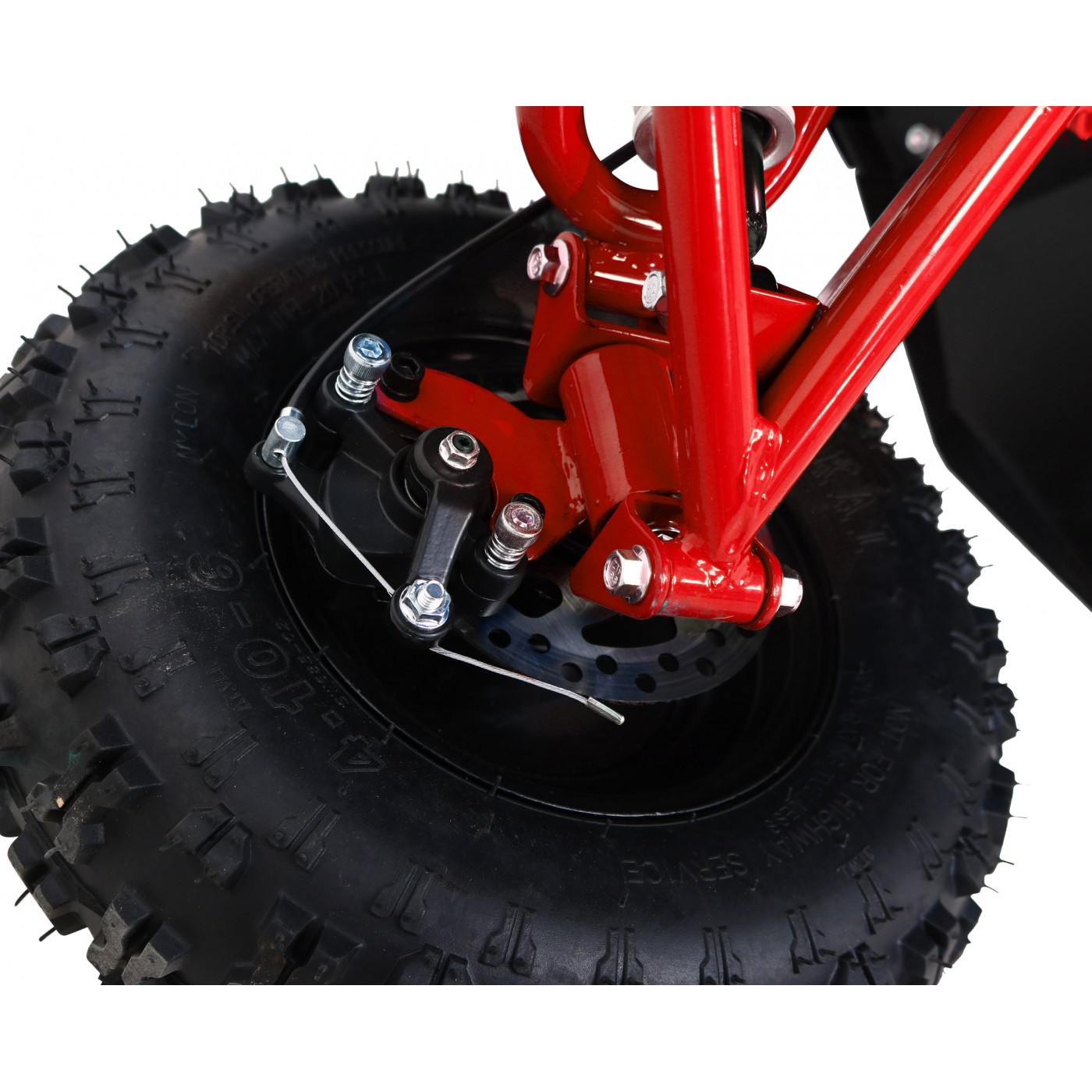 Quad E-STAR vehicle Red