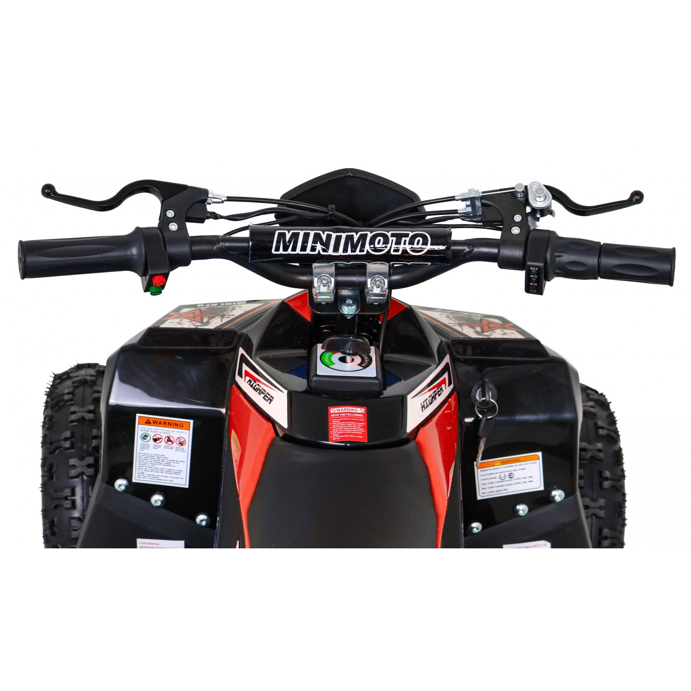 Quad E-STAR vehicle Red