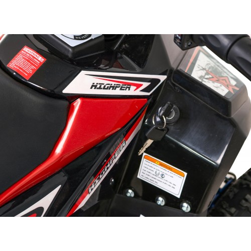 Quad E-STAR vehicle Red