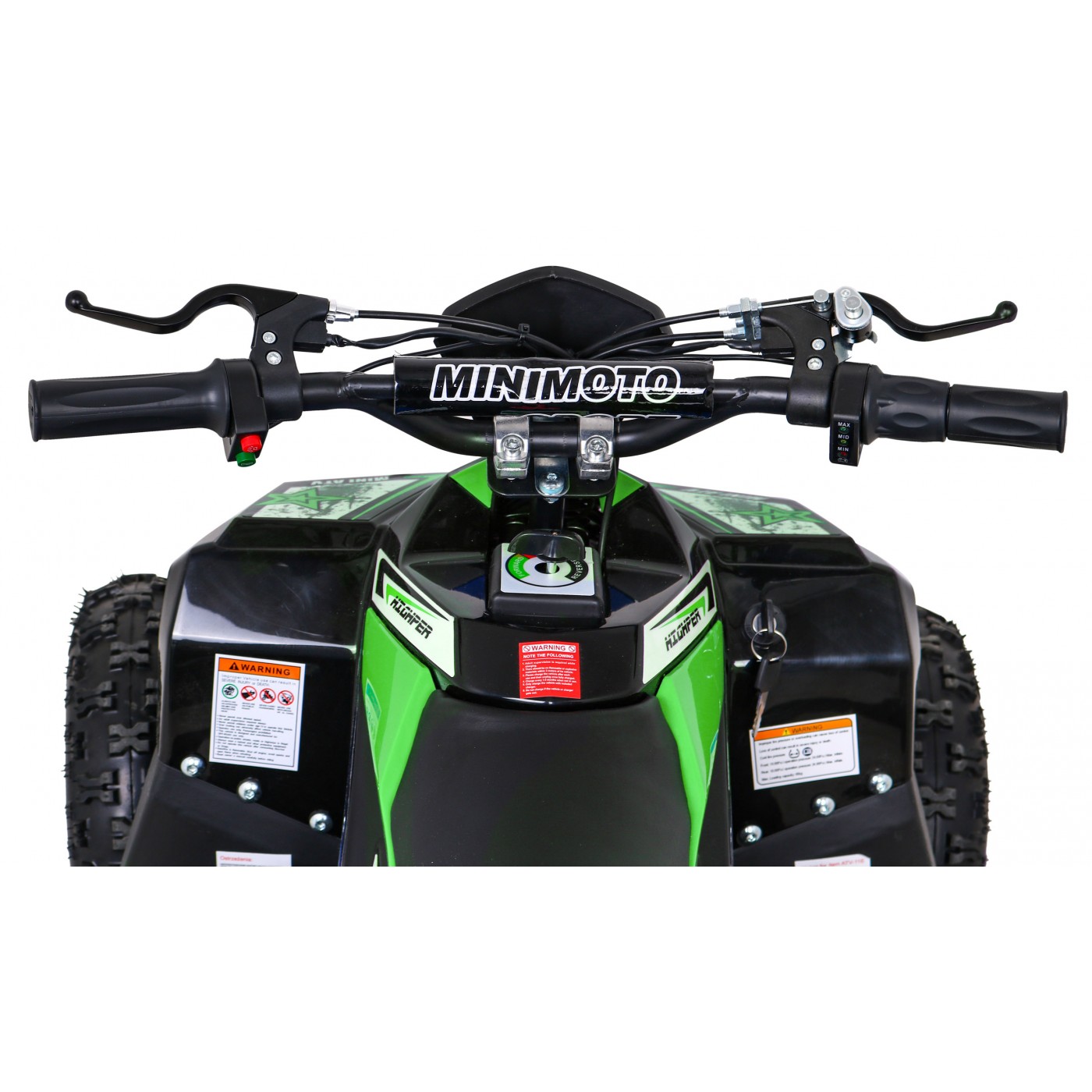 Quad E-STAR vehicle Green