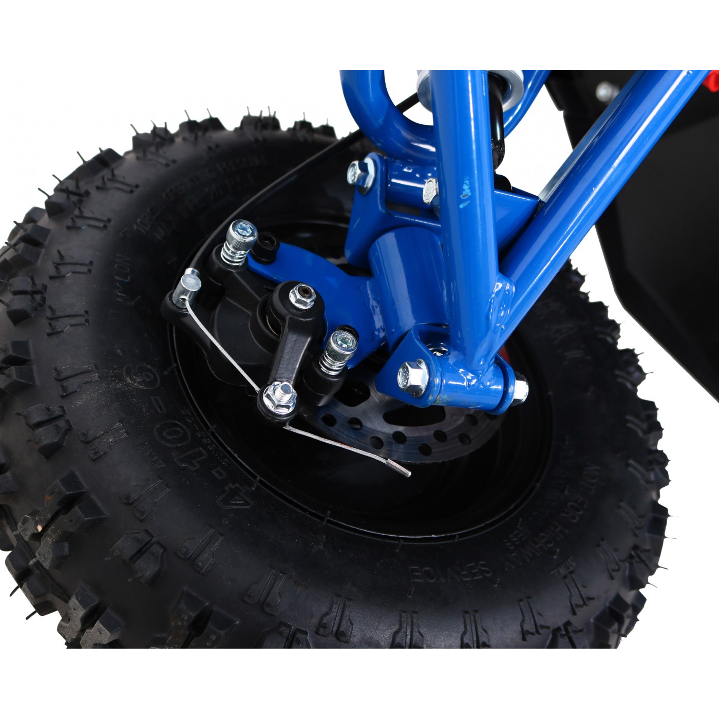 Quad E-STAR vehicle Blue