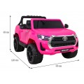 Toyota Hilux vehicle Pink