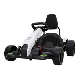 Gokart Fast 3 Drift vehicle White